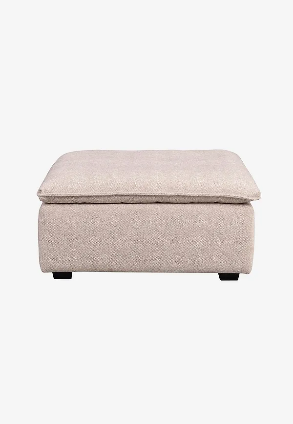 Beige Rowico Home-fotpall i supersnygg modell.