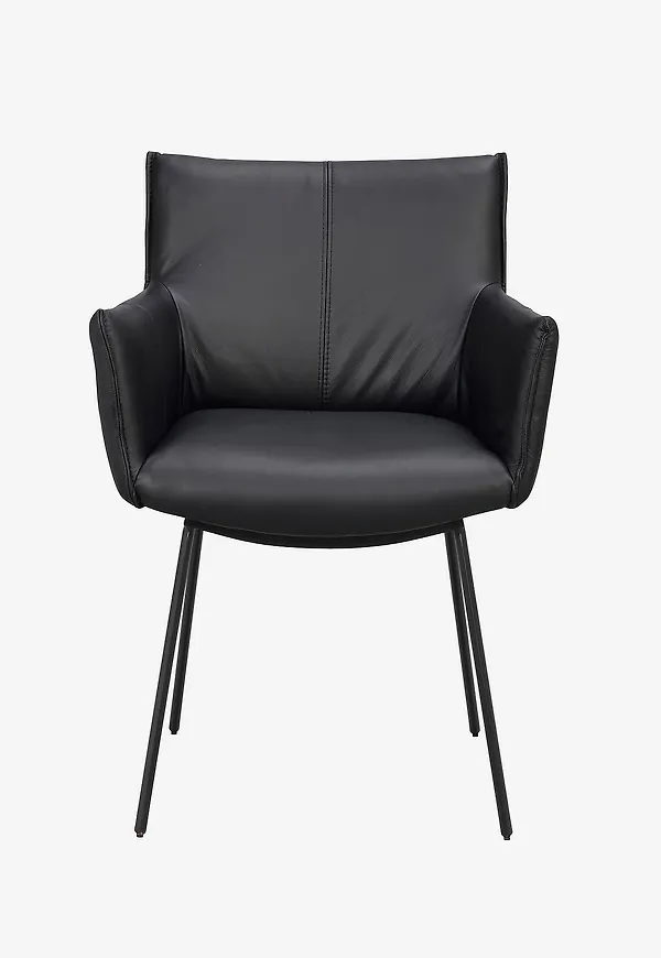 Svart Rowico Home-loungestol i härlig modell.