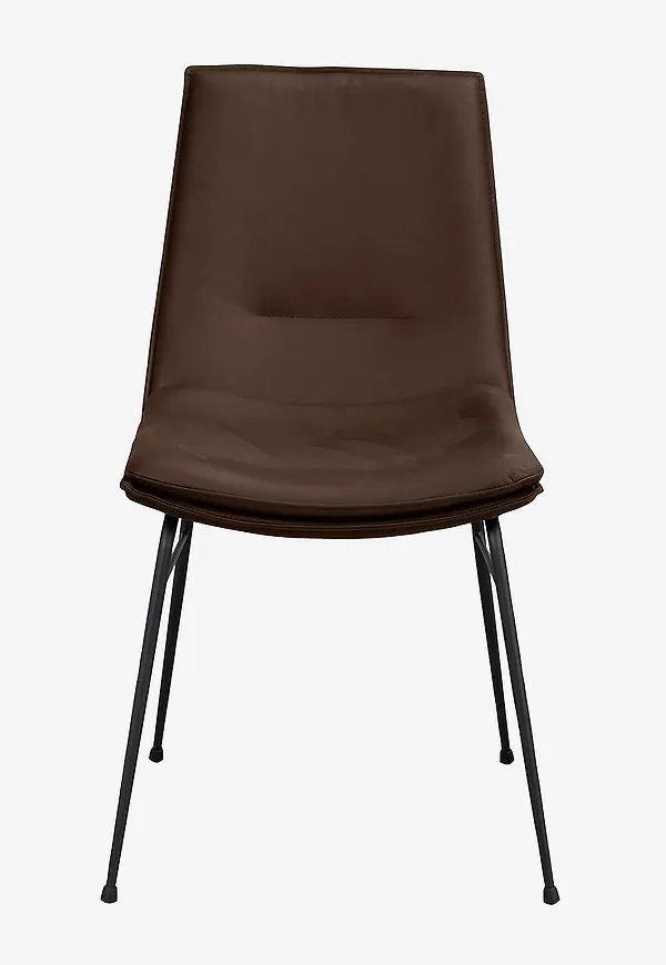 Riktigt fin brun stol i läder från Rowico Home.