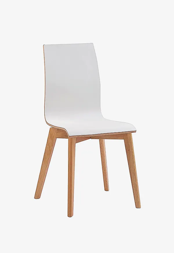 Vit Rowico Home-stol i komfortabel modell.