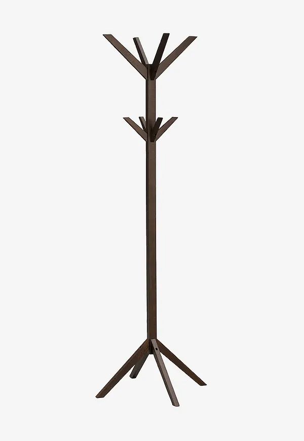 Trendig klädhängare i brunt från Rowico Home.