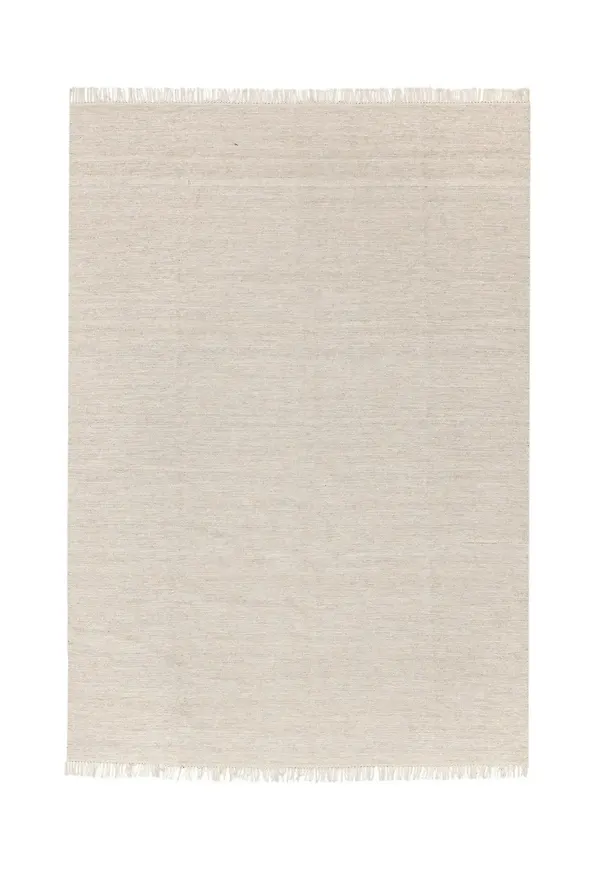 Beige Rugvista x Mjuk-bomullsmatta i trendig modell.