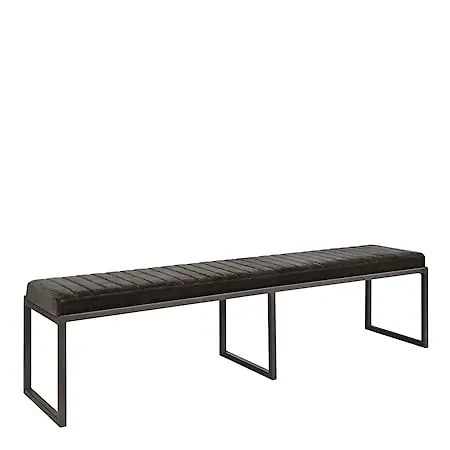 Grå Artwood-bänk i exklusiv modell.