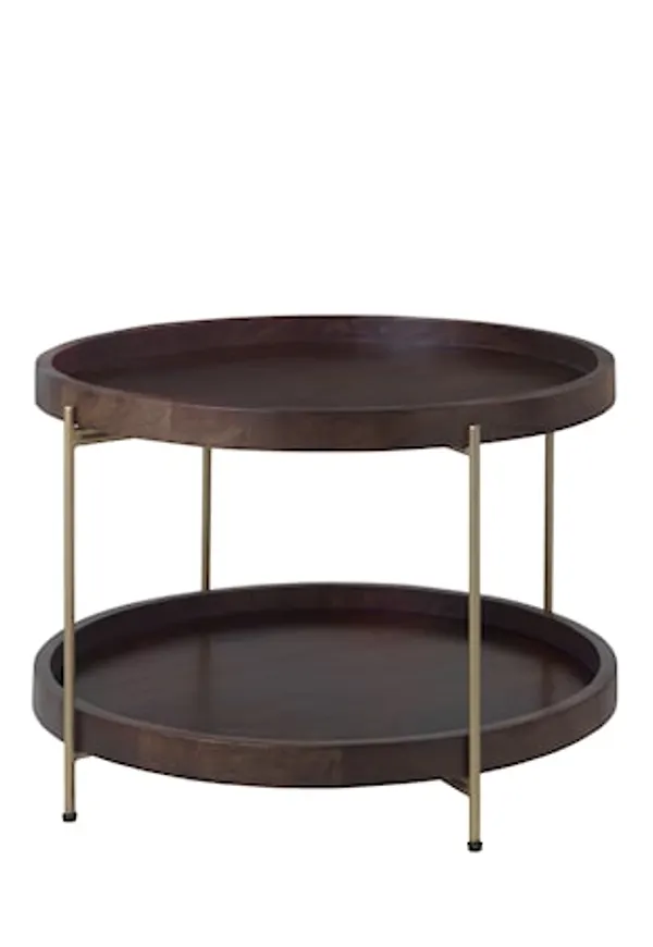 Stilren brun soffbord 2025 från Cozy Living.