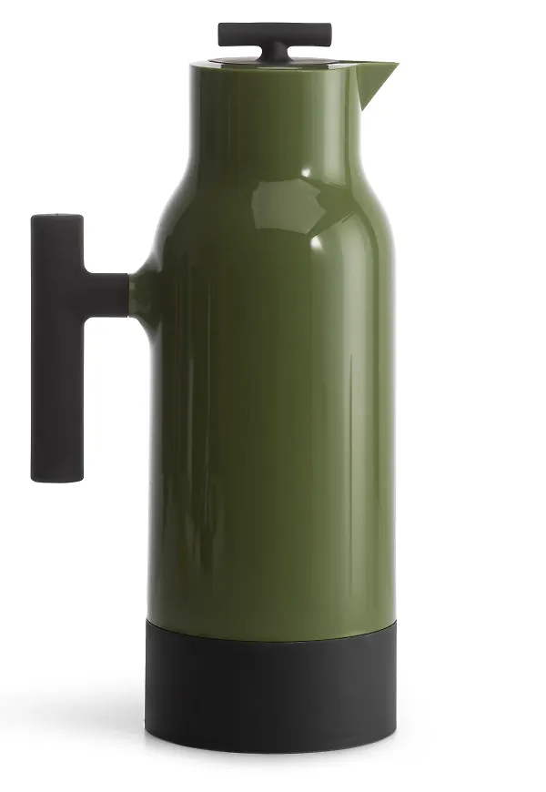 Modern kaffekanna i grönt från Sagaform.