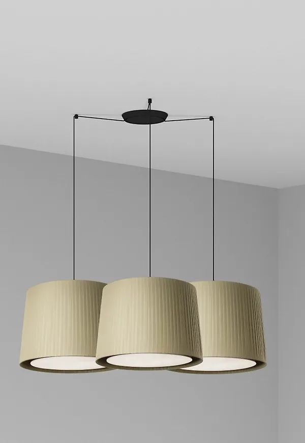 Stilriktig taklampa 2025 från Faro Barcelona.