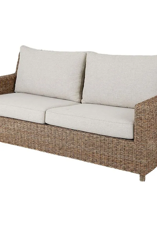 Beige Brafab-soffgrupp i otroligt snygg modell.