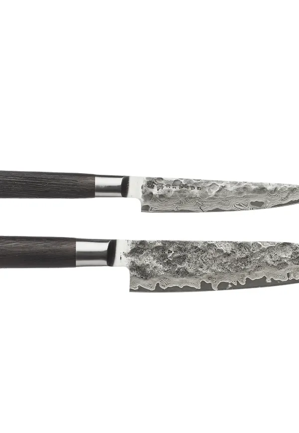 Härlig knivset i svart från Satake.