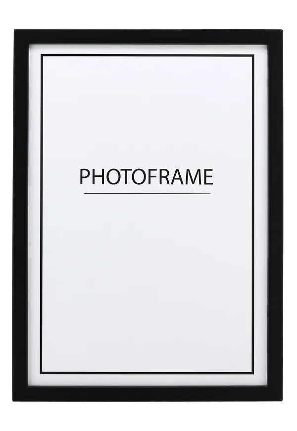 Svart Scandi Essentials-ramar i klassisk modell.