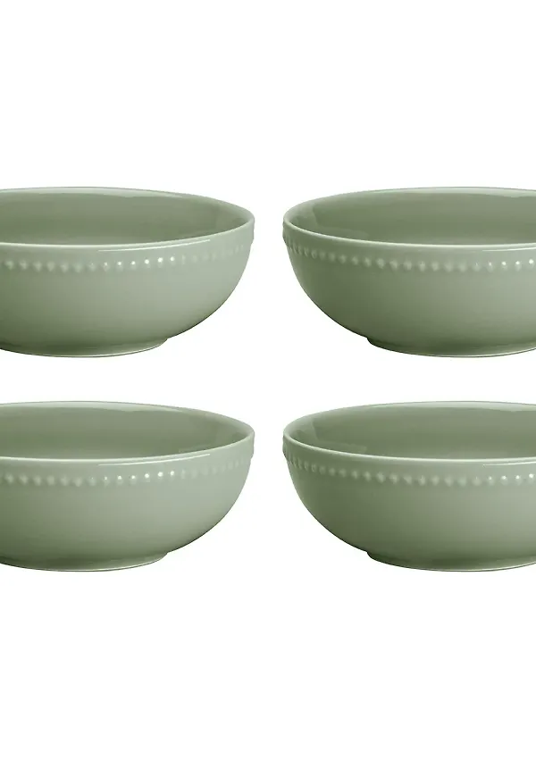 Grön Scandi Living-frukostskål i fantastiskt fin modell.