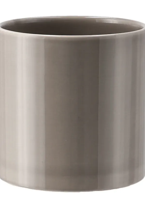 Beige Scandi Living-kruka i trendig modell.