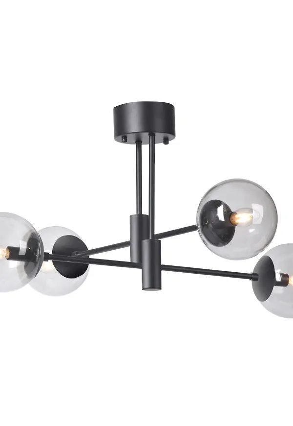 Grå Scandi Living-taklampa i härlig modell.