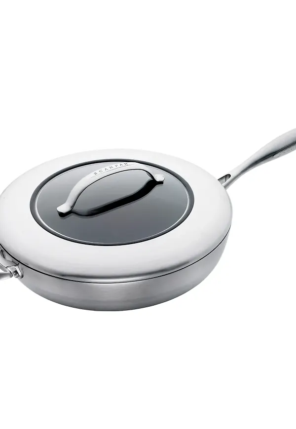 Trendig traktörpanna i silverfärgade från Scanpan.