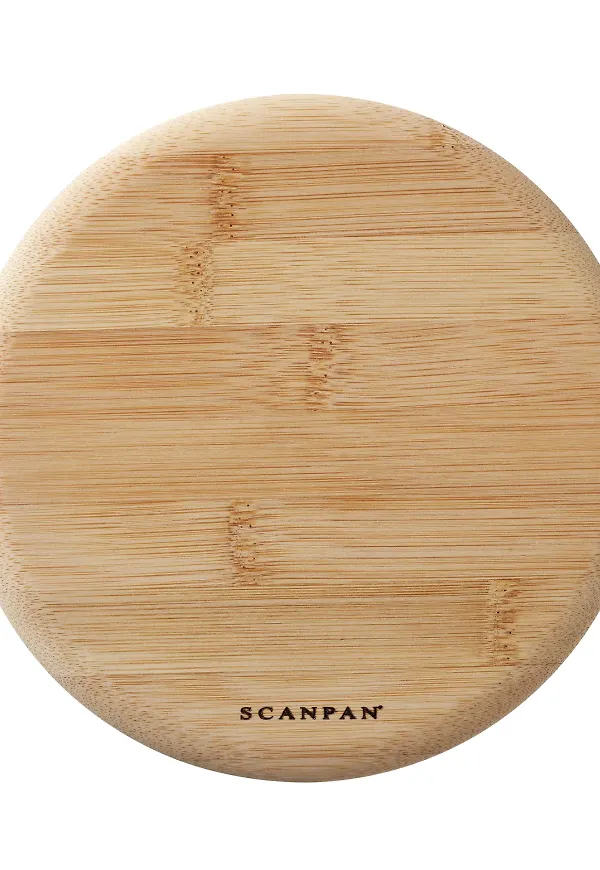 Beige Scanpan-grytunderlägg i snygg modell.