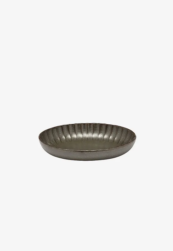 Grön Serax-serveringsskål i ikonisk modell.