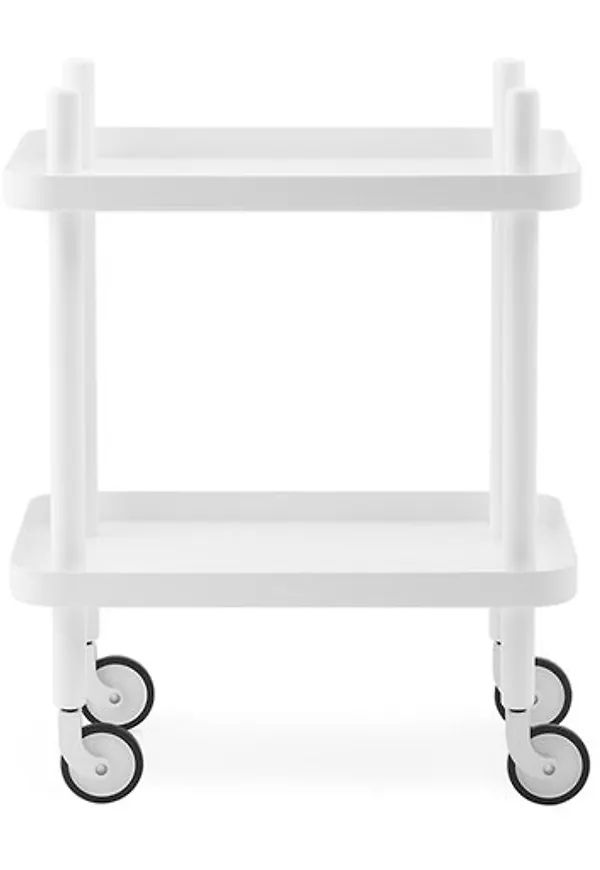 Vit Normann Copenhagen-sidobord i modern modell.