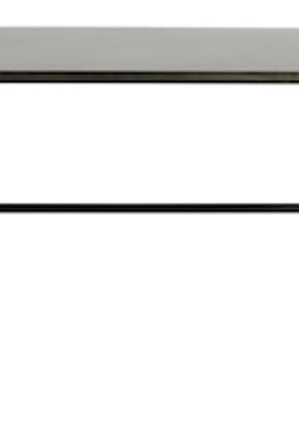 Superfin nordal bord i svart färg gjord i järn.