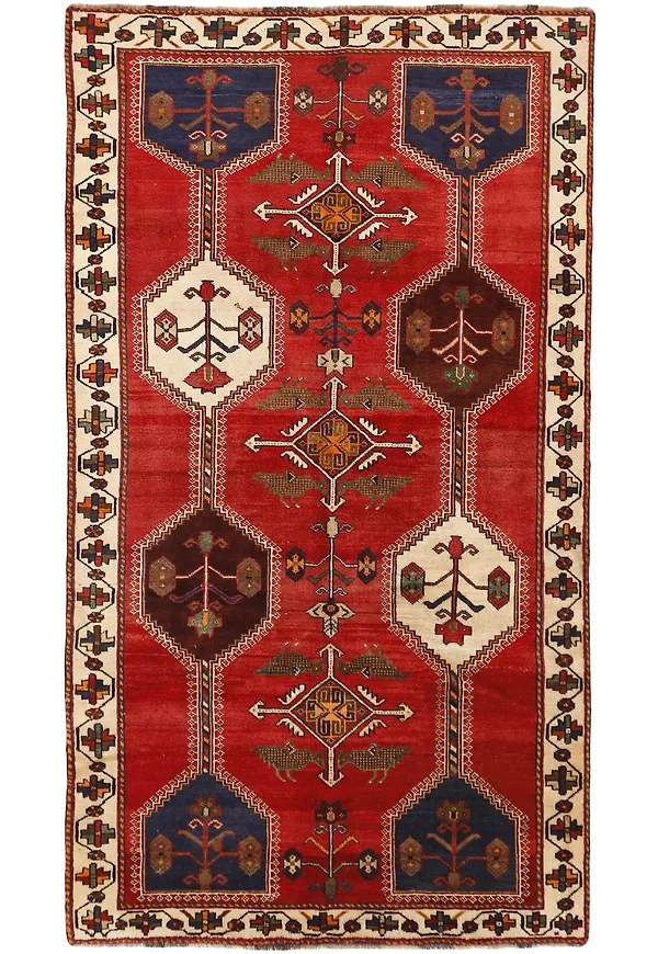 Mörkblå Rezas-möbel i snygg modell.