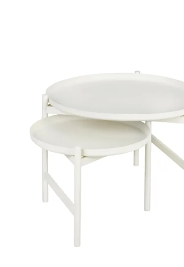 Riktigt snygg vit soffbord 2025 från Broste Copenhagen.