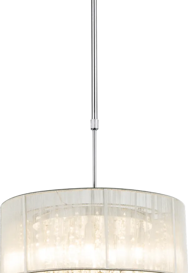 Skön lampa i siden från Globo Lighting.