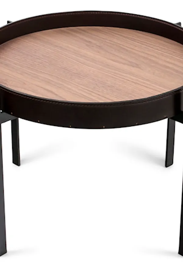 Brun OX DENMARQ-soffbord i moderiktig modell.