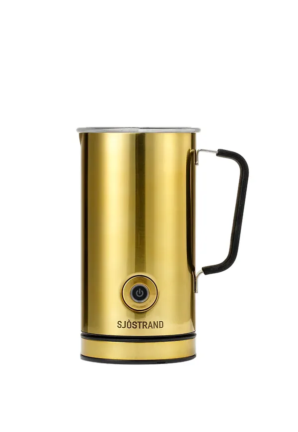 Härlig mjölkskummare 2026 från Sjöstrand Coffee.