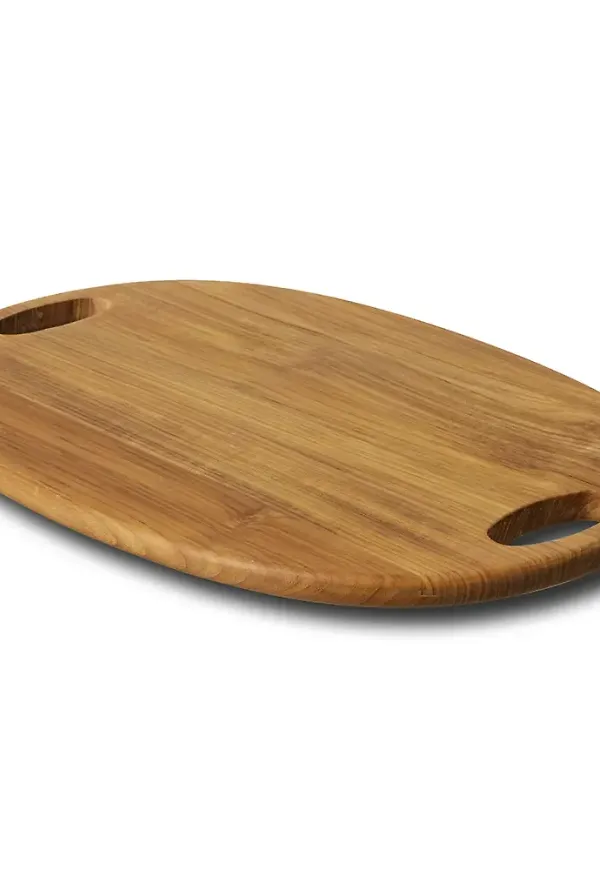Snygg skärbräda i teak från Skargaarden.