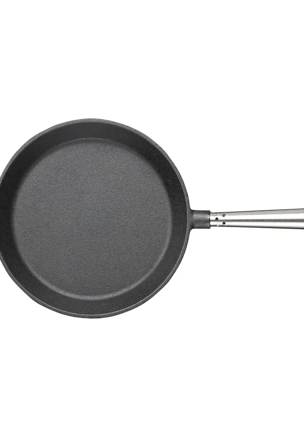 Svart Skeppshult Gjutjärn-stekpanna i trendig modell.
