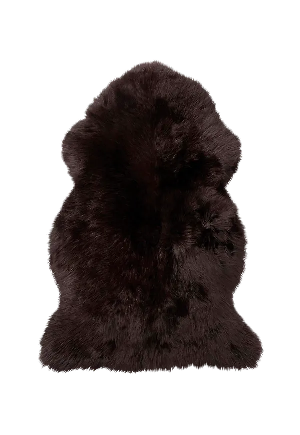 Otroligt fin matta i fårskinn från Skinnwille.