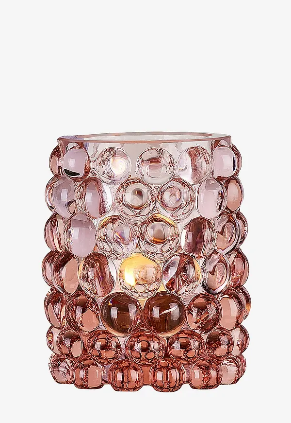 Cool ljuslykta i rosa från Skogsberg&Smart.