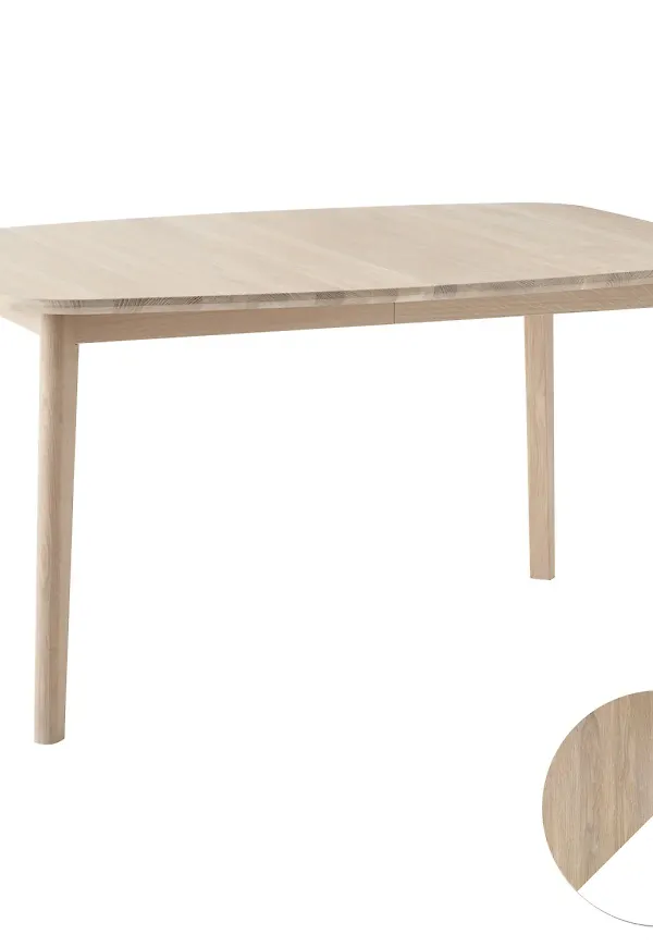 Jättesnygg bord i ek från Skovby.