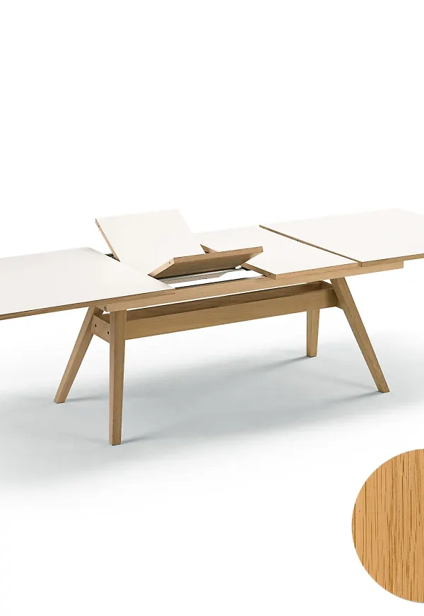 Moderiktig bord som passar bra vid många olika tillfällen.