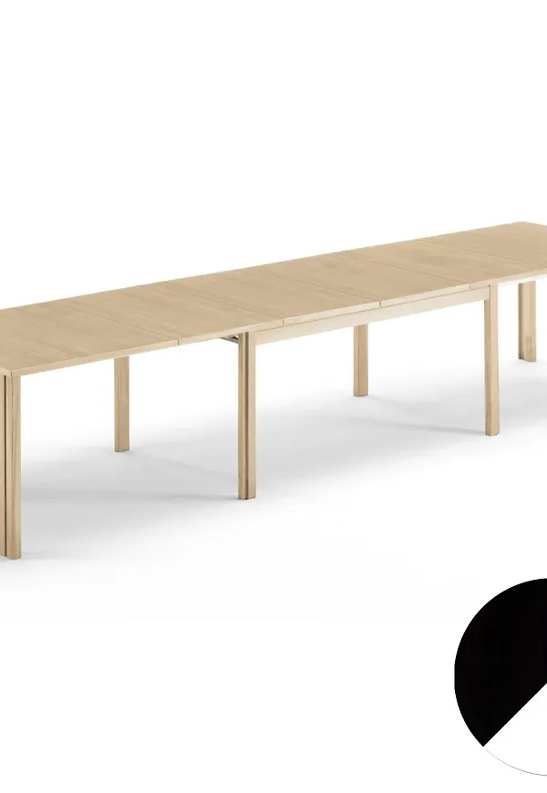 Otroligt fin matbord i ek från Skovby.