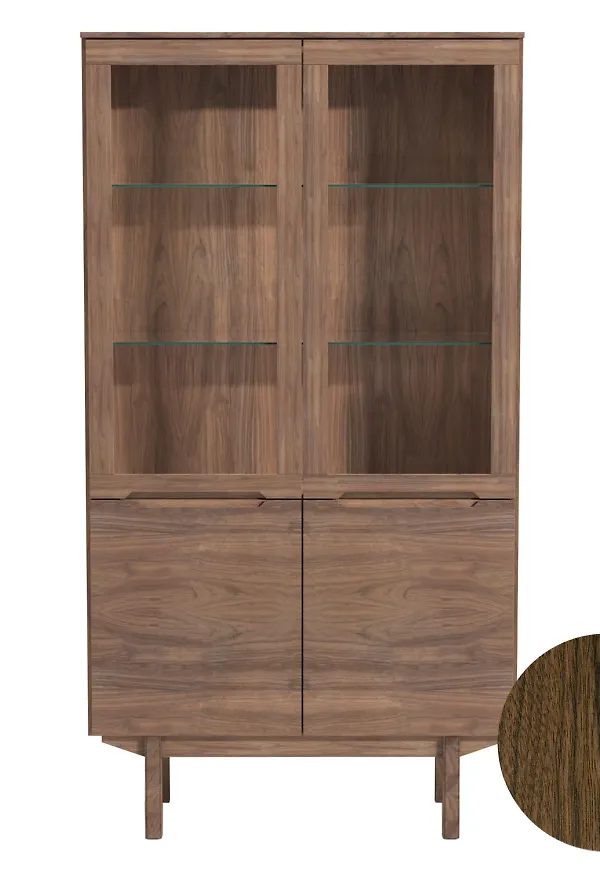 Fantastiskt fin vitrinskåp 2025 från Skovby.