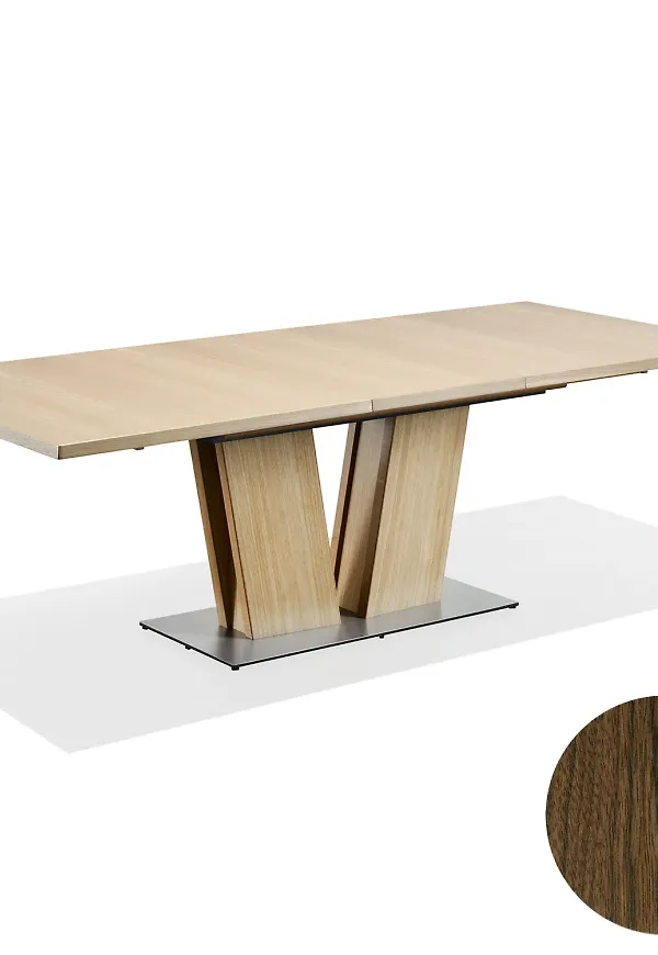 Supersnygg valnötsbord 2025 från Skovby.