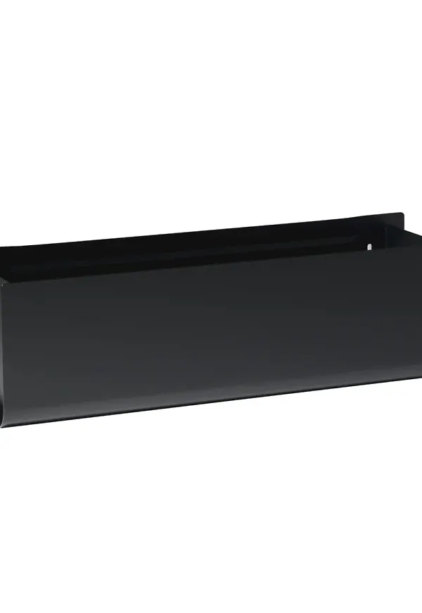 Komfortabel balkonglåda i svart från SMD Design.