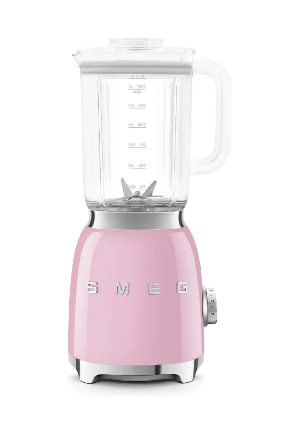 Supersnygg blender i rosa från Smeg.