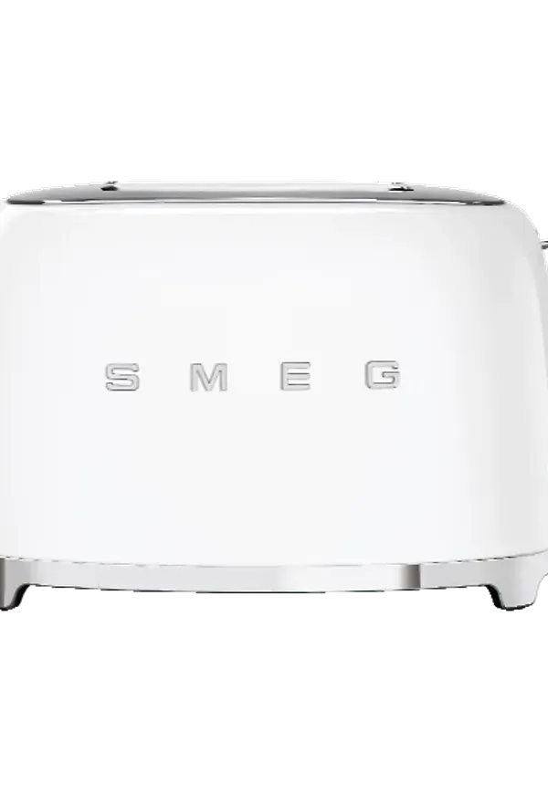 Riktigt trendig brödrost i vitt från Smeg.