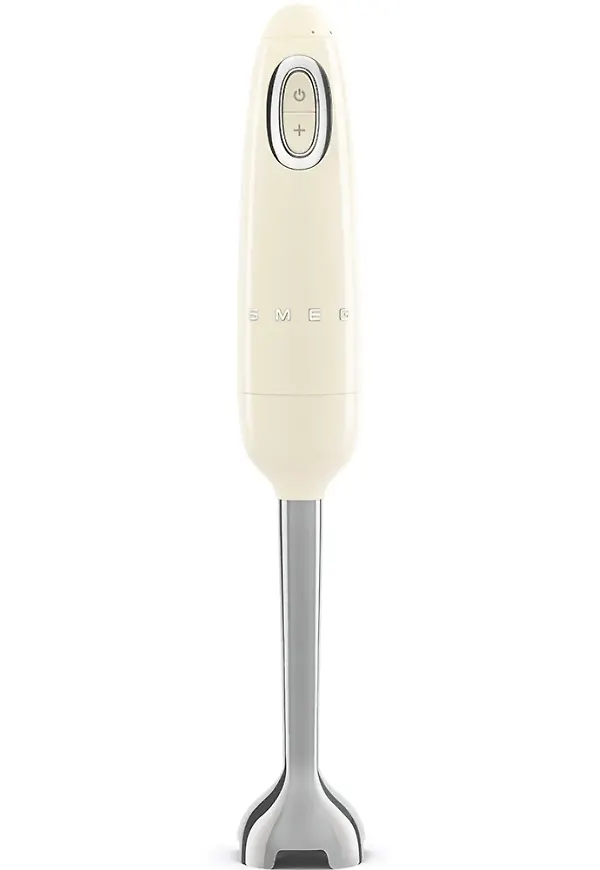 Beige Smeg-stavmixer i härlig modell.