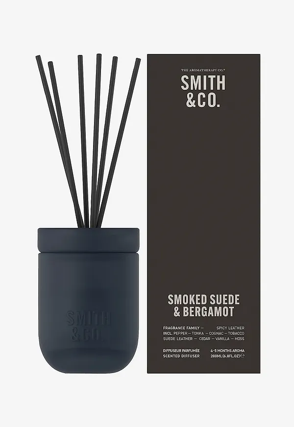 Blå Smith & Co.-doftspridare i ikonisk modell.