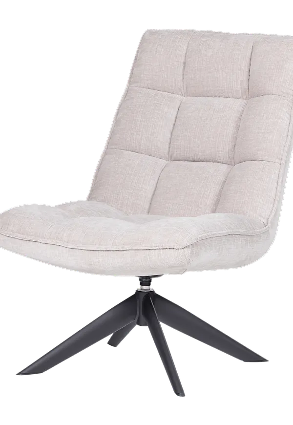 Elegant beige fåtölj 2026 från WOOOD.