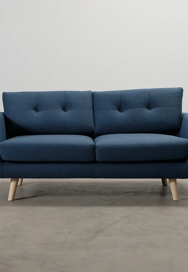 Fin blå soffa 2025 från Sofacompany.