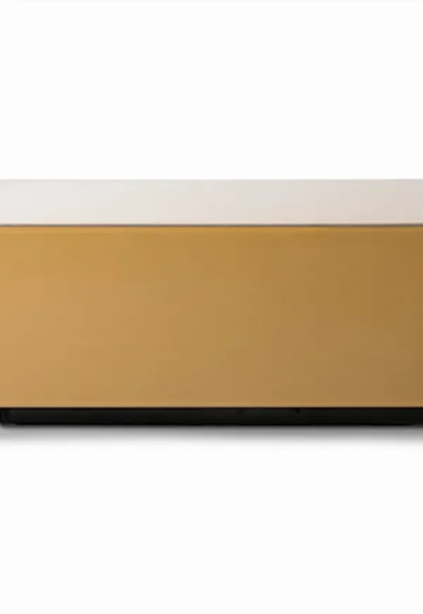 Brun HKliving-bord i jättefin modell.