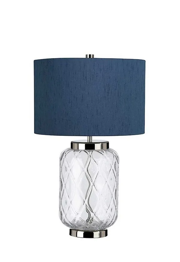 Smickrande glödlampa i silver färg gjord i siden.