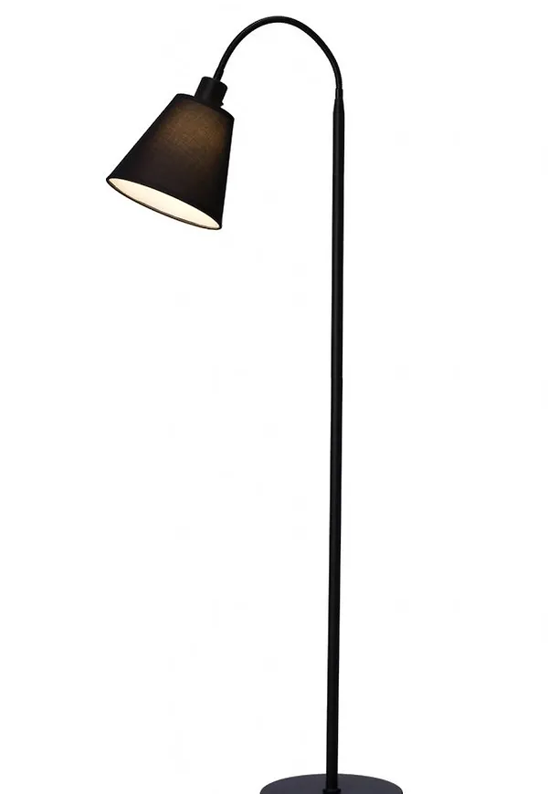 Svart Cottex-golvlampa i otroligt snygg modell.