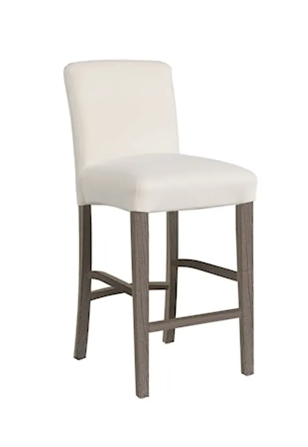 Moderiktig barstol i vitt från Artwood.