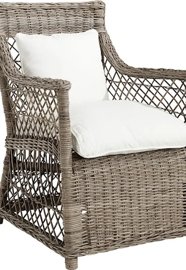 Jättefin grå fåtölj 2025 från Artwood.