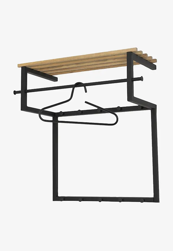 Smickrande klädhängare i ek från Spinder Design.