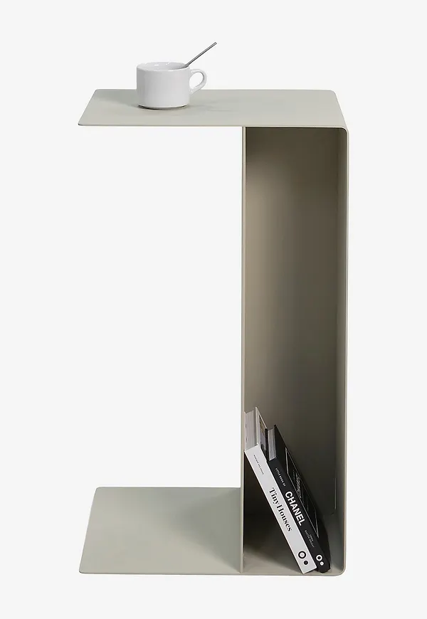 Stilren soffbord i beiget från Spinder Design.