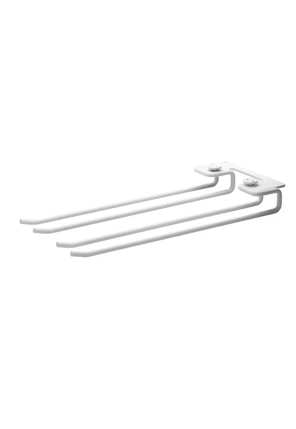 Vit String Furniture-vinglas i elegant modell.